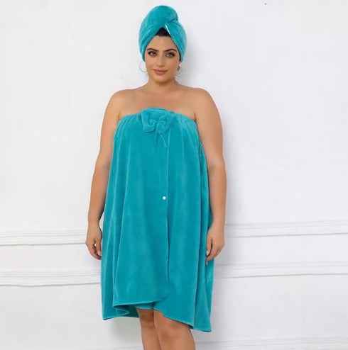 Robe de bain élégante pour un look chic et sophistiqué