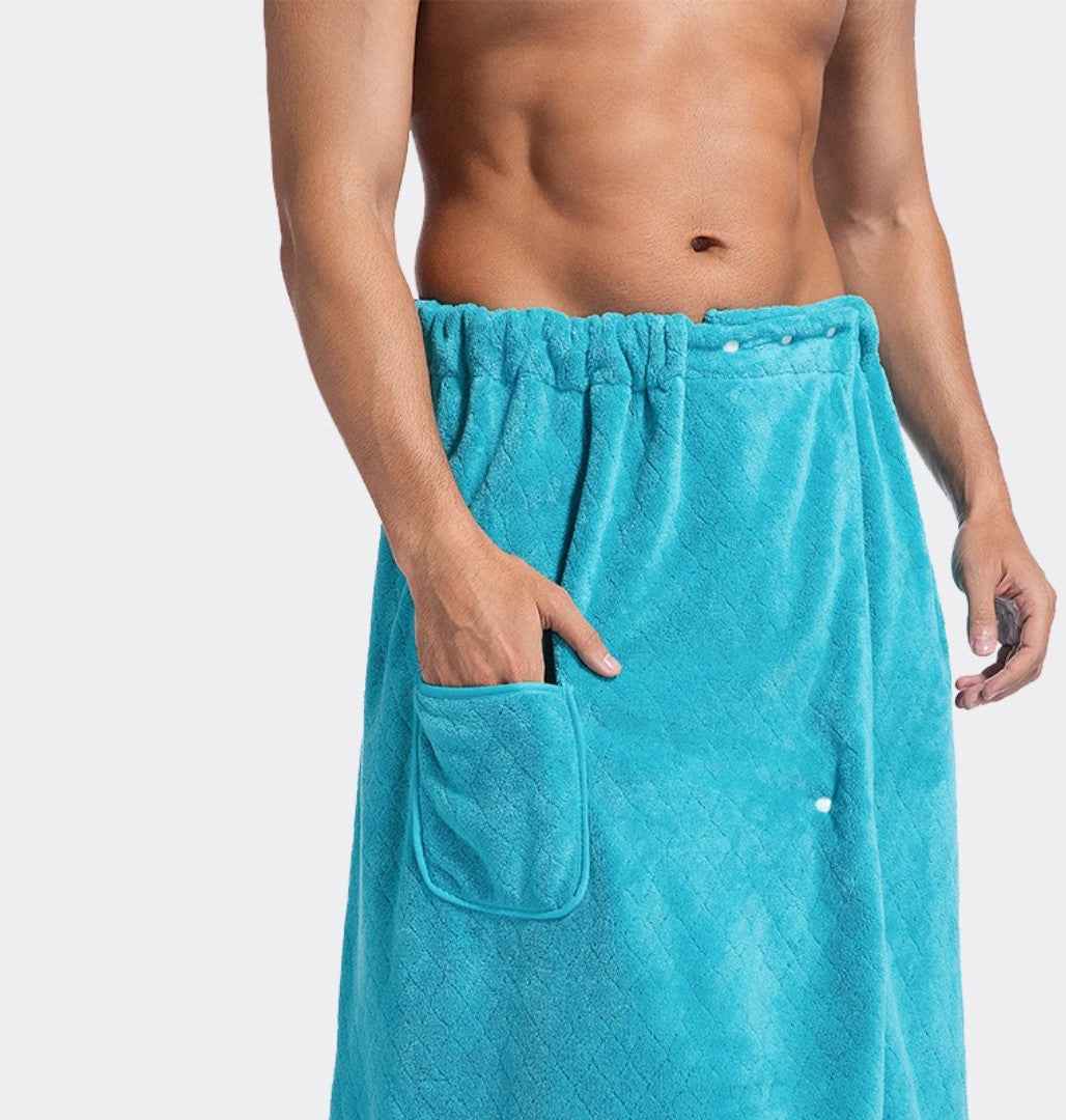 Wrap de bain - Serviette de bain élégante et absorbante