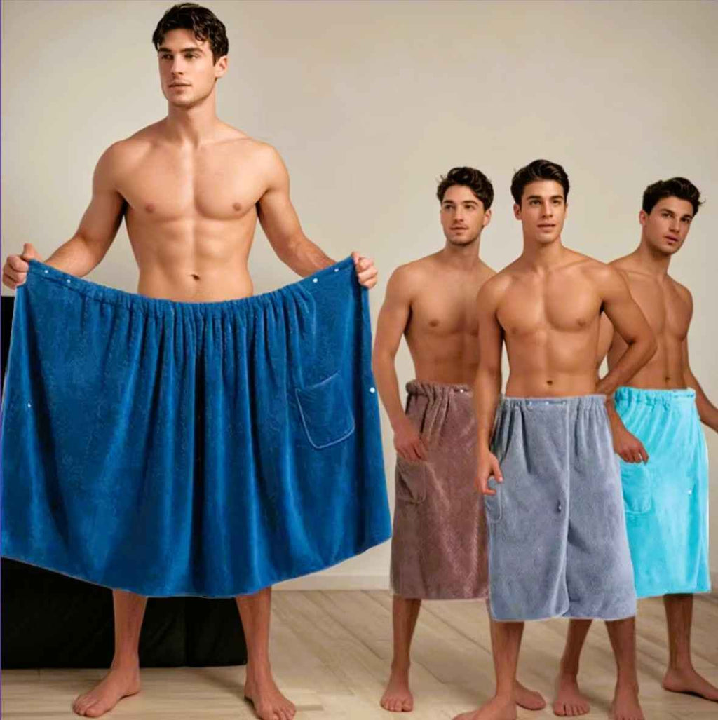 Wrap de bain - Serviette de bain élégante et absorbante