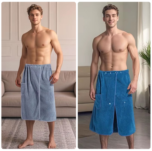 Wrap de bain chic et confortable